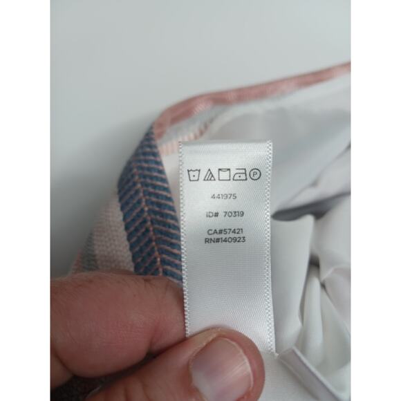 Loft Striped Multi Colored Pastel Shift Pencil Skirt Size 0 - Picture 6 of 7